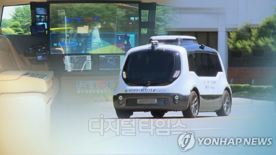 자동차 AI 자율주행 연합뉴스